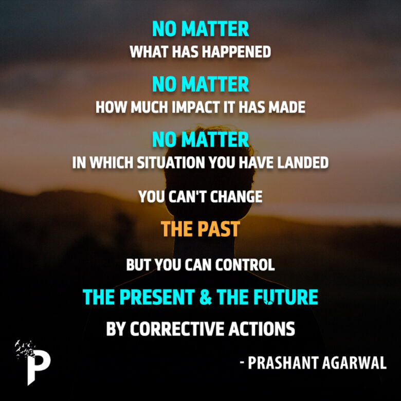 You can't change the past