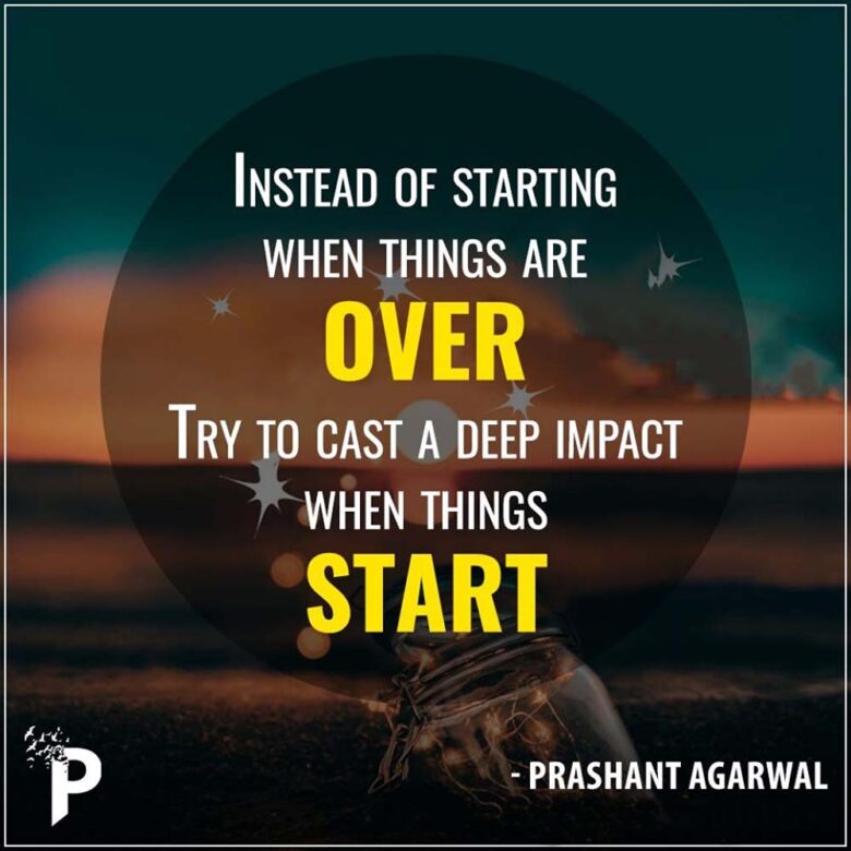 Instead Of Starting